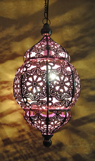 Handmade Moroccan Lamp, Lamps For Lighting, Vintage Design Hanging Outside/ Inside Decor Lamp
